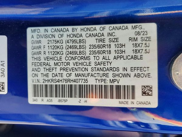 2024 HONDA CR-V