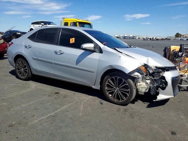 2014 TOYOTA COROLLA L/LE — Passenger 3/4