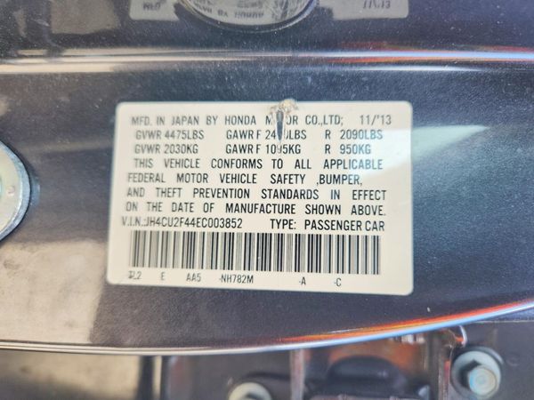 2014 ACURA TSX