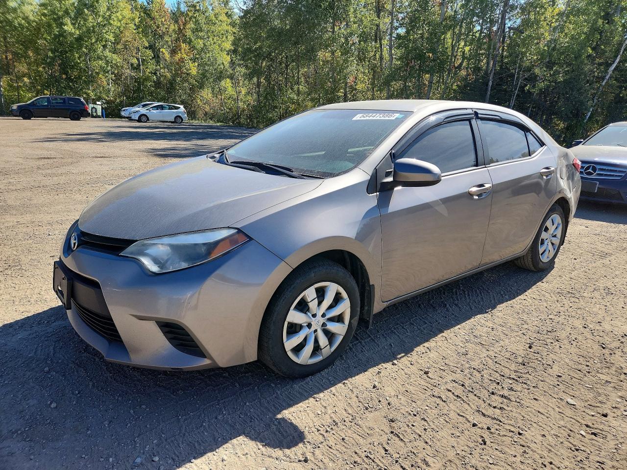 2014 TOYOTA COROLLA L/LE — Front 3/4