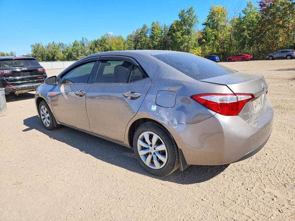 2014 TOYOTA COROLLA L/LE — DSRA