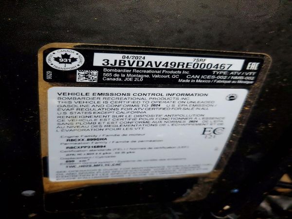 2024 CAN-AM MAVERICK X3 XDS 64"