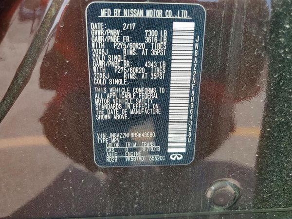 2017 INFINITI QX80
