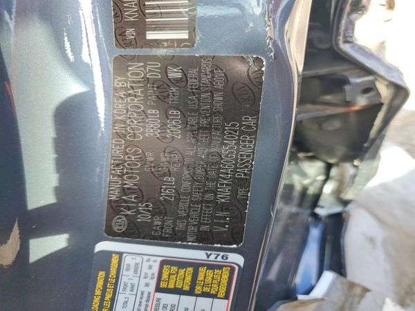 2016 KIA FORTE GL (Middle-Low Grade)