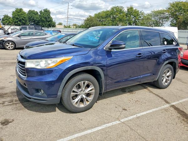 2014 TOYOTA HIGHLANDER — DSFA — Front 3/4