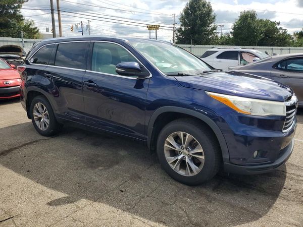 2014 TOYOTA HIGHLANDER Base/Hybrid — Passenger 3/4