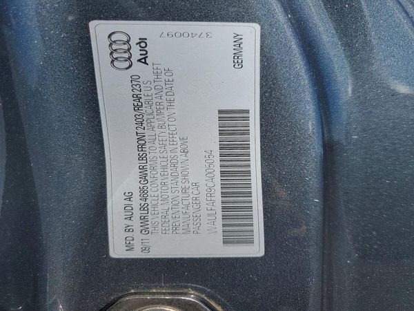 2012 AUDI A5 quattro Premium Plus