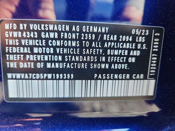 2023 VOLKSWAGEN GTI