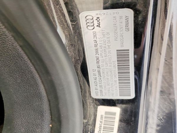 2012 AUDI A7