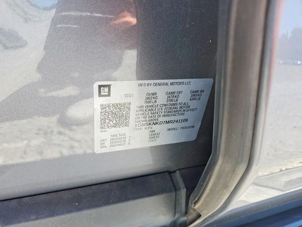 2021 CHEVROLET TAHOE LT