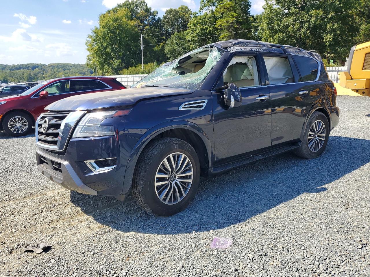 2023 NISSAN ARMADA SL — Front 3/4