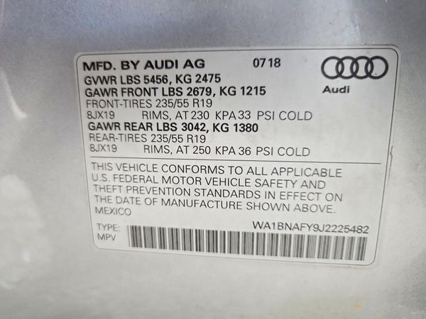 2018 AUDI Q5