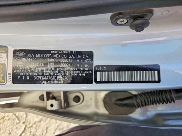 2018 KIA FORTE