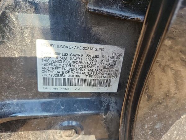 2020 ACURA ILX