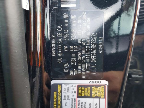 2024 KIA FORTE