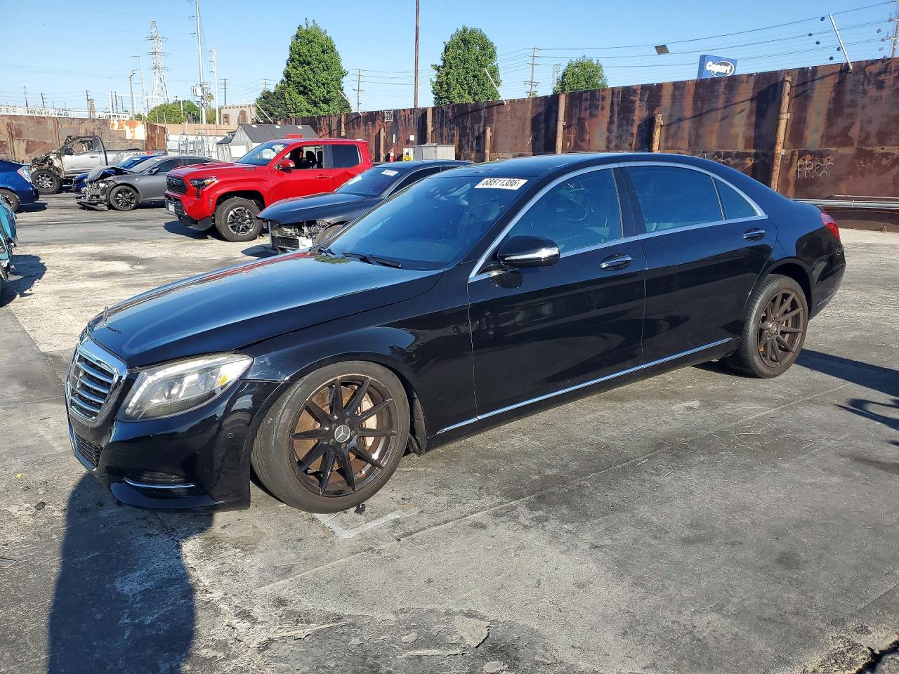 2016 MERCEDES-BENZ S-CLASS S550 — Front 3/4