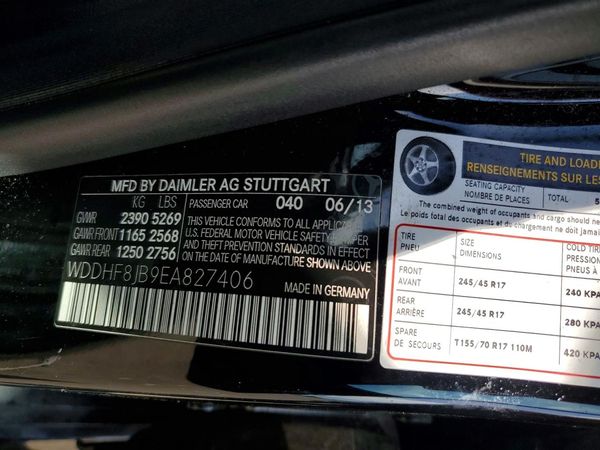2014 MERCEDES-BENZ E E350