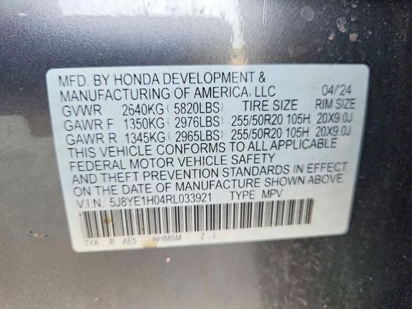 2024 ACURA MDX