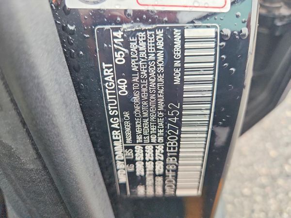 2014 MERCEDES-BENZ E E350