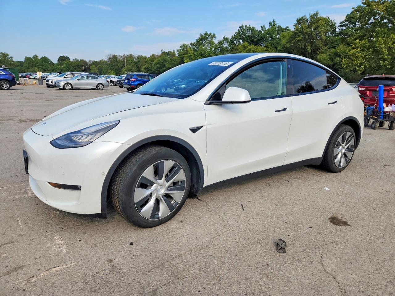 2021 TESLA MODEL Y — Front 3/4