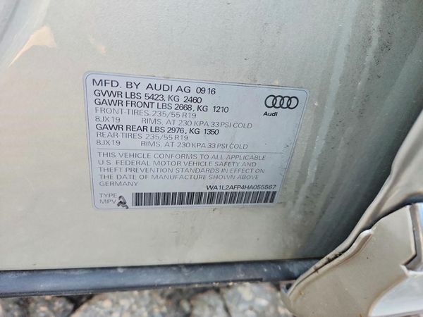 2017 AUDI Q5 quattro Premium Plus