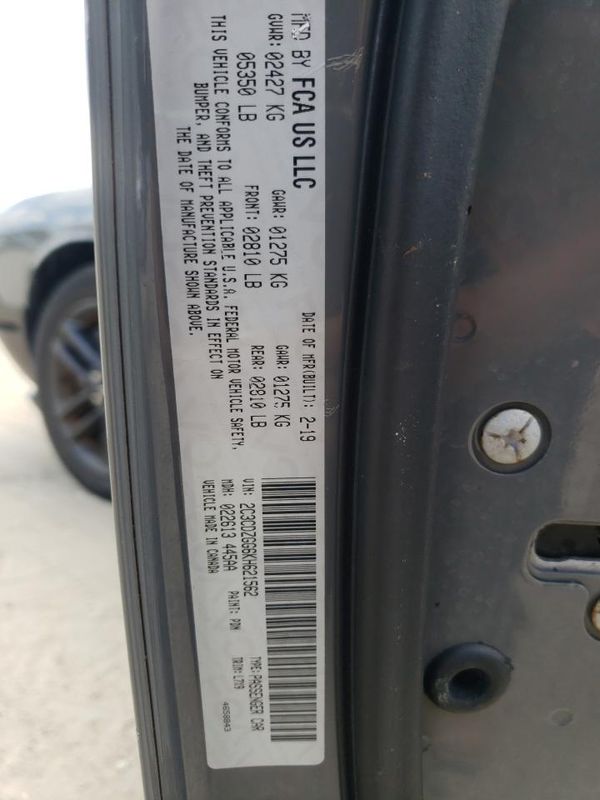 2019 DODGE CHALLENGER