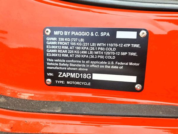 2024 VESPA PRIMAVERA/SPRINT