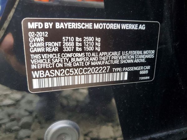 2012 BMW 535 GT