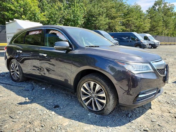 2014 ACURA MDX — Passenger 3/4