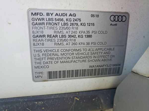 2018 AUDI Q5 quattro Premium