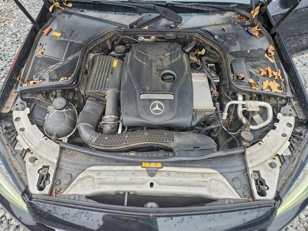 2016 MERCEDES-BENZ C C300-4M — Engine bay