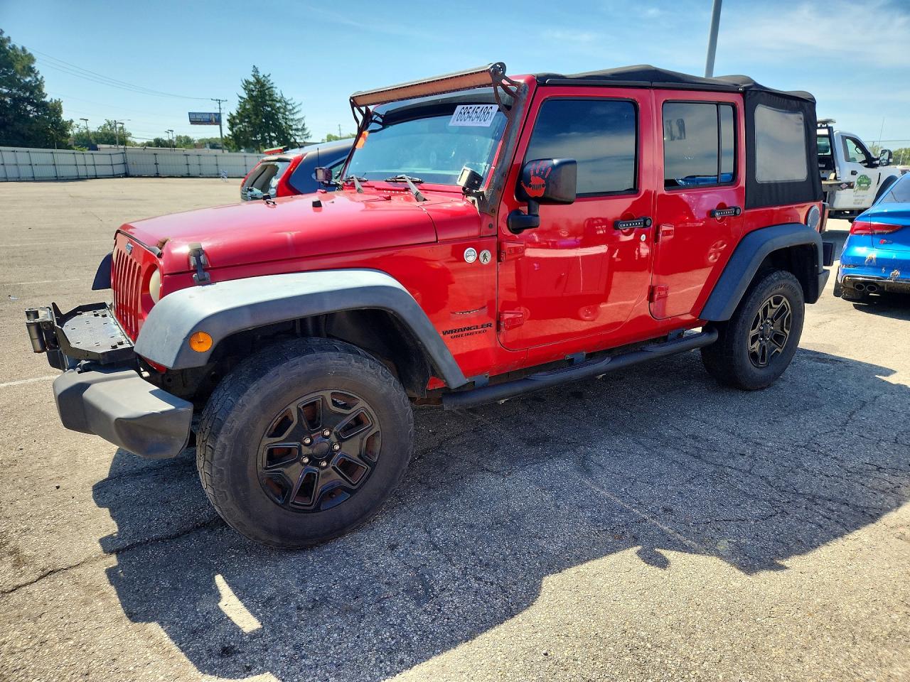 2014 JEEP WRANGLER Sport — Front 3/4