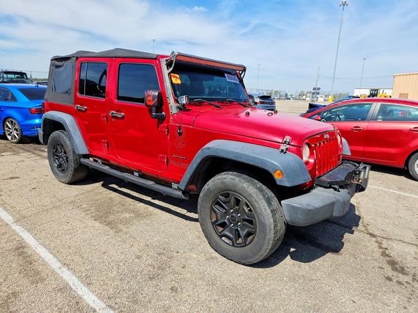 2014 JEEP WRANGLER Sport — Passenger 3/4