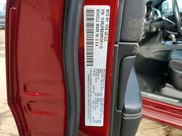 2021 JEEP GRAND CHEROKEE