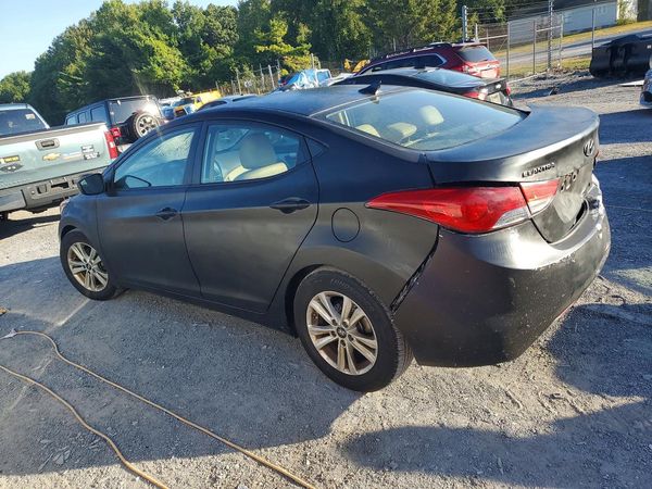 2012 HYUNDAI ELANTRA — DSRA