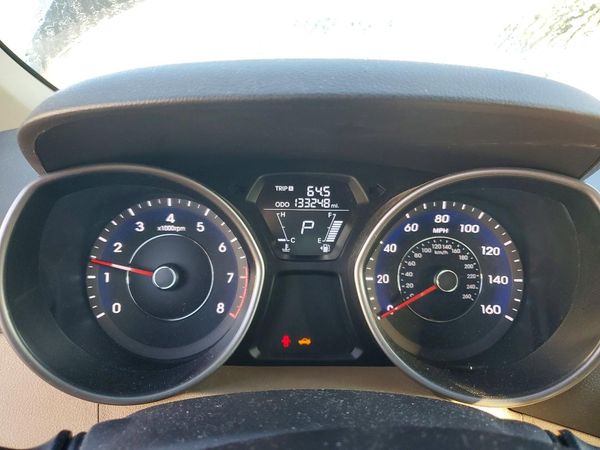 2012 HYUNDAI ELANTRA — ODOM