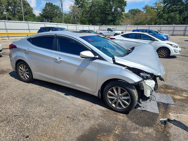 2015 HYUNDAI ELANTRA GLS(Middle) — Passenger 3/4