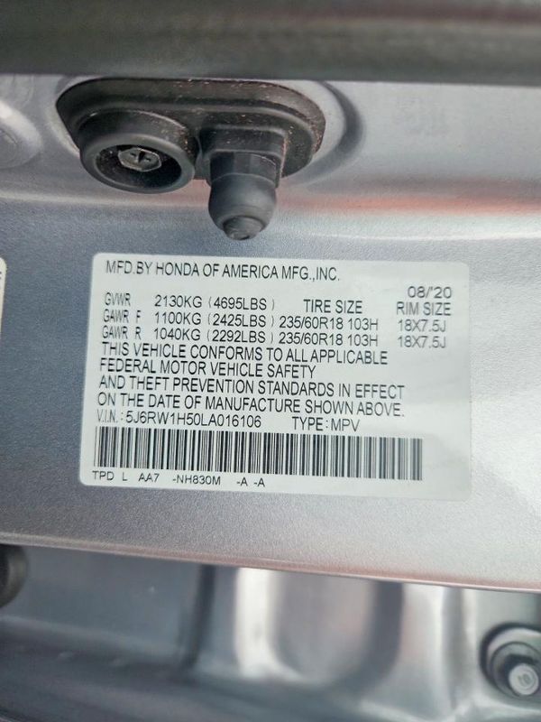 2020 HONDA CR-V EX