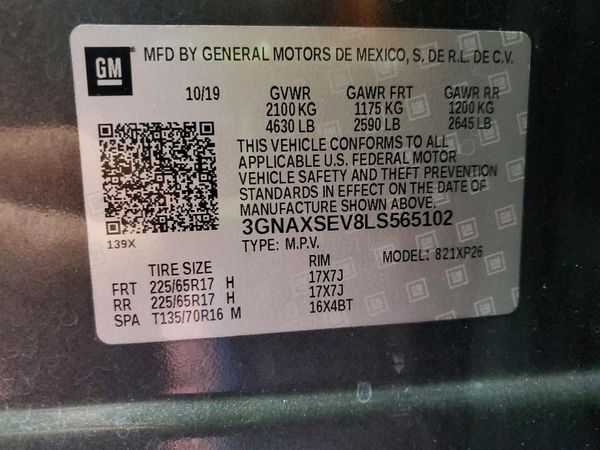 2020 CHEVROLET EQUINOX LS