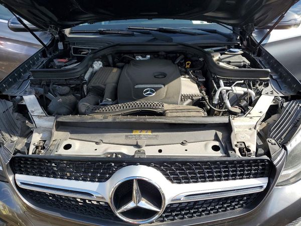 2017 MERCEDES-BENZ GLC COUPE — Engine bay