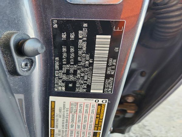 2016 TOYOTA 4RUNNER Base Grade