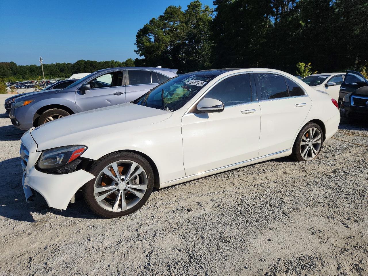 2017 MERCEDES-BENZ C-CLASS C300 — Front 3/4