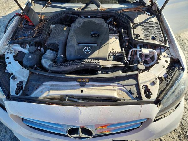 2017 MERCEDES-BENZ C-CLASS C300 — Engine bay
