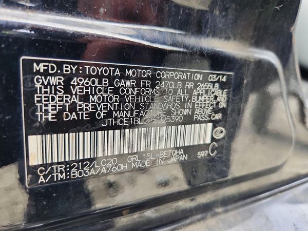 2014 LEXUS GS