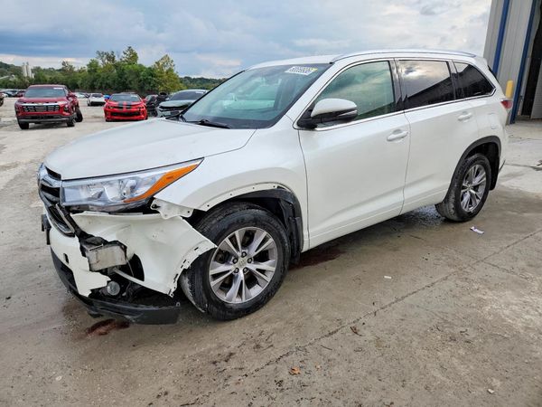 2015 TOYOTA HIGHLANDER Base/Hybrid — Front 3/4