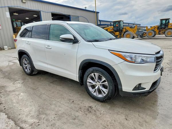 2015 TOYOTA HIGHLANDER Base/Hybrid — Passenger 3/4