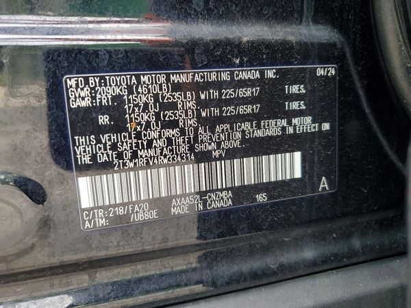 2024 TOYOTA RAV4