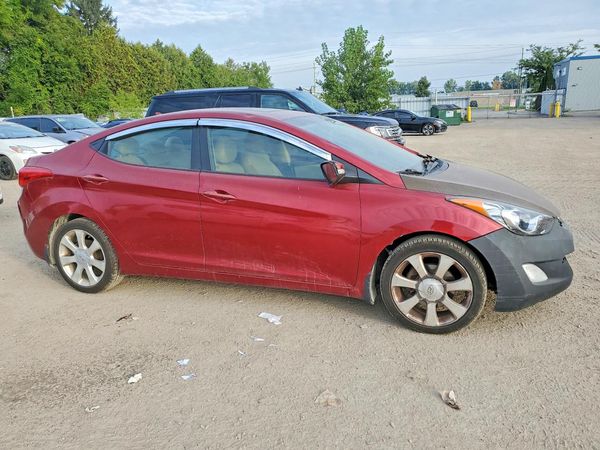 2012 HYUNDAI ELANTRA GLS(Middle grade) — Passenger 3/4