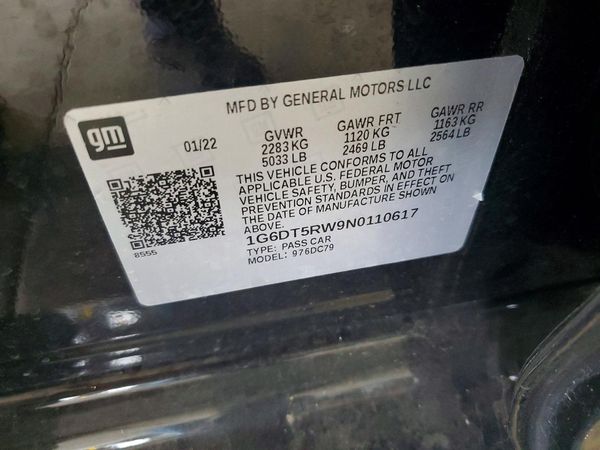2022 CADILLAC CT5