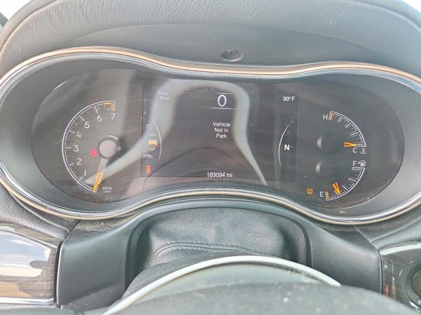 2015 JEEP CHEROKEE Overland — ODOM